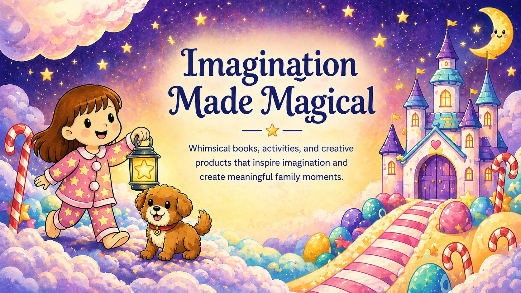 Imagination Made Magical with Sweetpea, Doodle, and a Dreamland castle